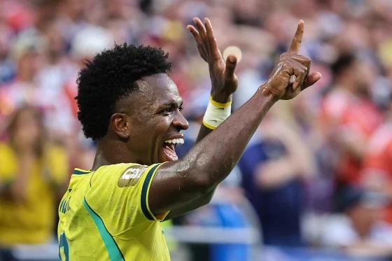 FIFA World Cup 2026: Vinícius double fires Brazil past Scotland to win Group C