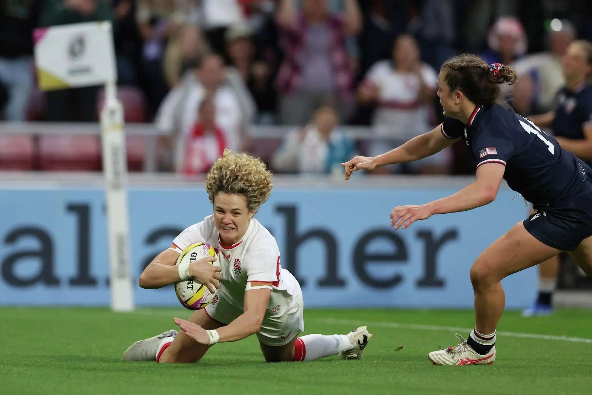 England crushes USA 69-7 in record-breaking Women's Rugby World Cup opener