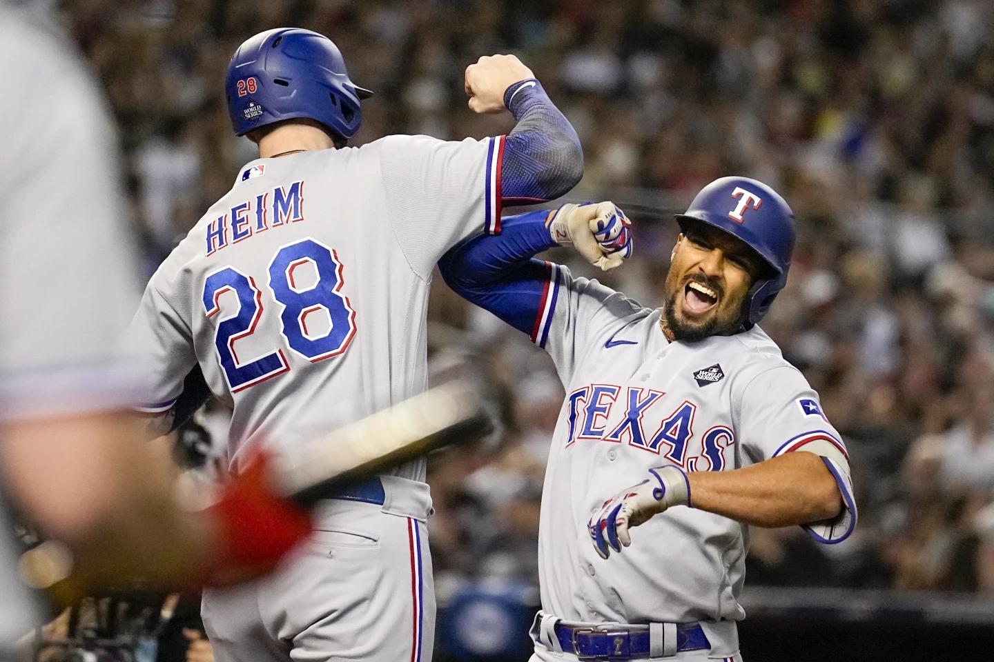 Semien's RBIs, Seager's Home Run Propel Rangers to 3-1 World Series Lead