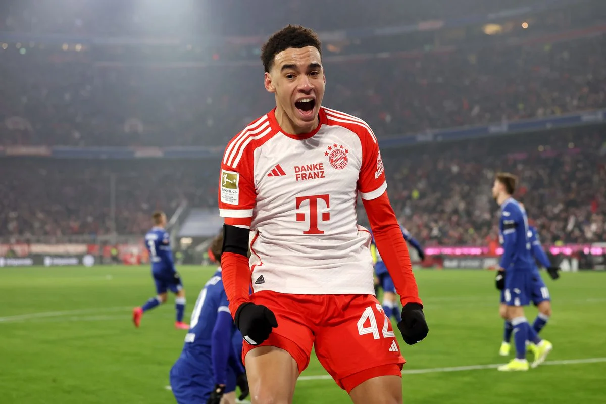 Bayern Munich 3-0 Hoffenheim: Musiala double leads the way as Champions win at season restart