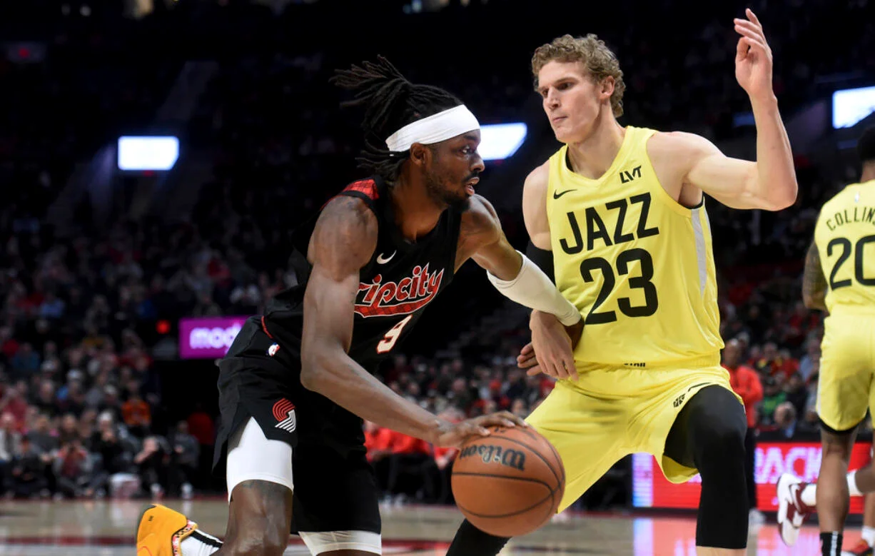 Blazers snap eight-game losing streak with wire-to-wire victory over Jazz