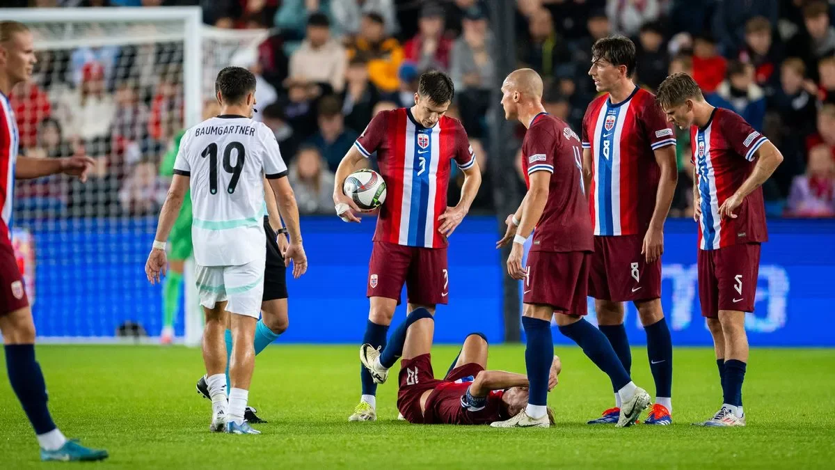 Odegaard in danger of missing key Arsenal games after going off injured against Austria