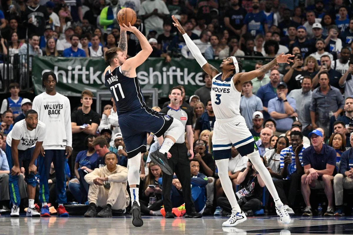 Luka Doncic and Kyrie Irving shine as Mavs stretch series lead over Timberwolves