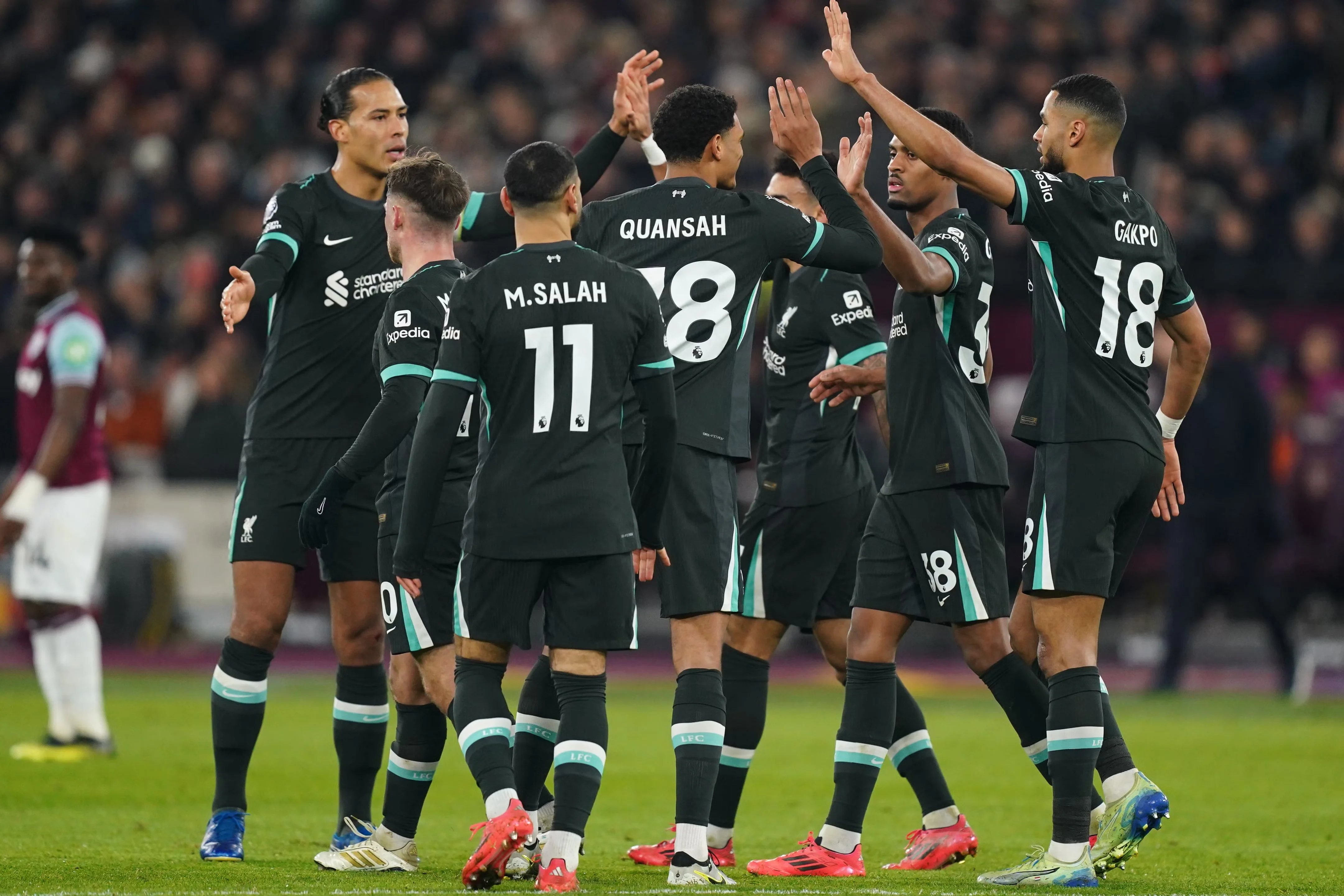 West Ham 0-5 Liverpool: Reds hit five past sorry Hammers to extend lead at the top of Premier League