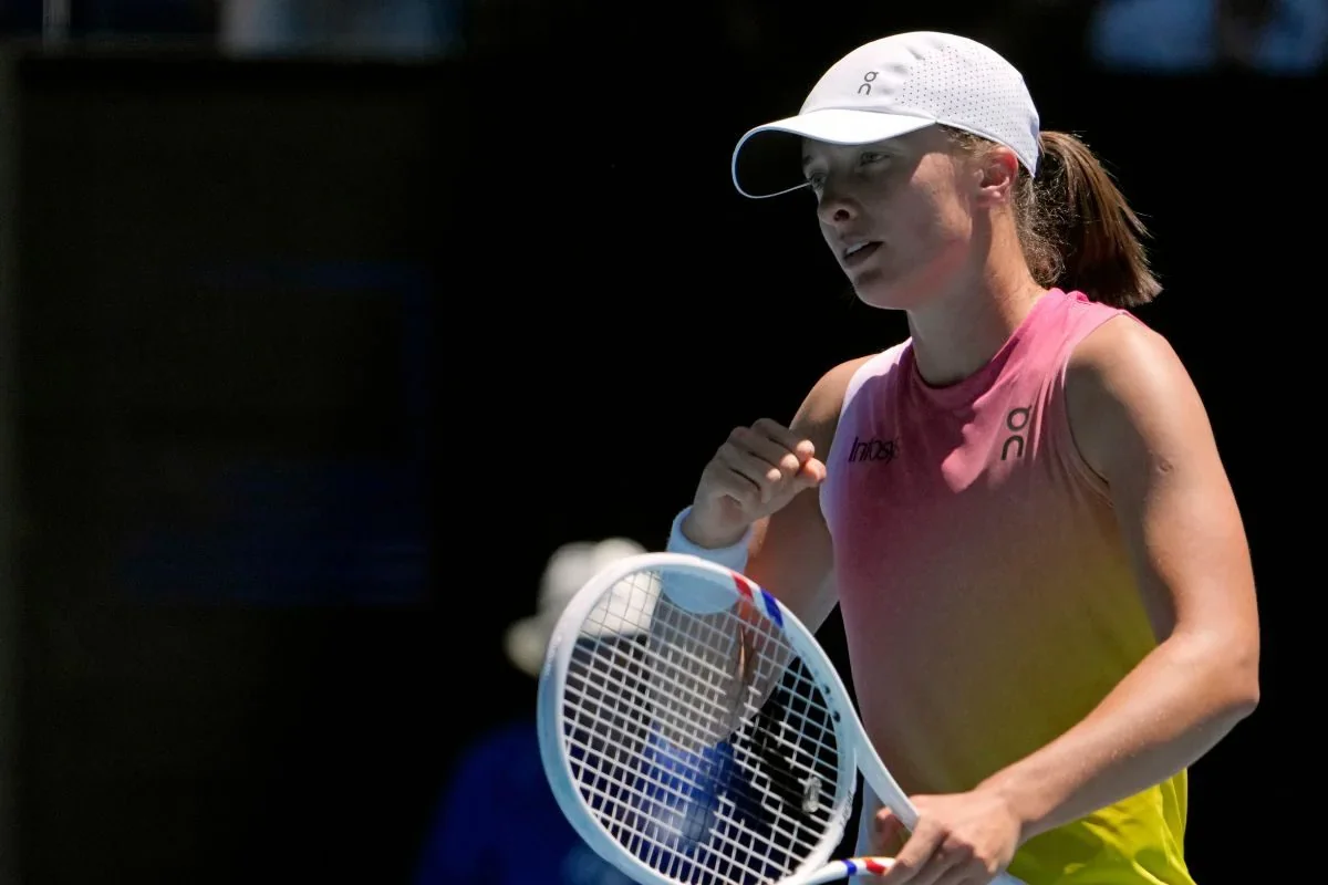 Iga Swiatek dismisses rankings focus ahead of showdown with Emma Raducanu