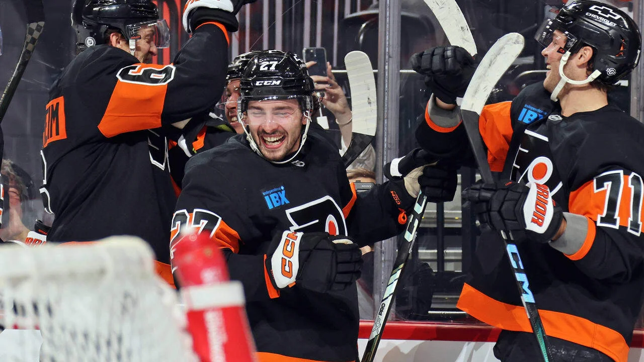 NHL roundup: Flyers stage comeback against Panthers, Flames extend winning streak to three