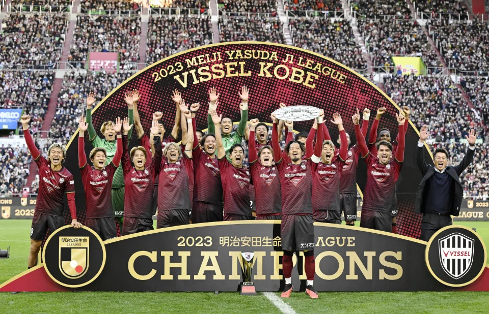 J.League: Vissel Kobe secure first league title with victory over Nagoya