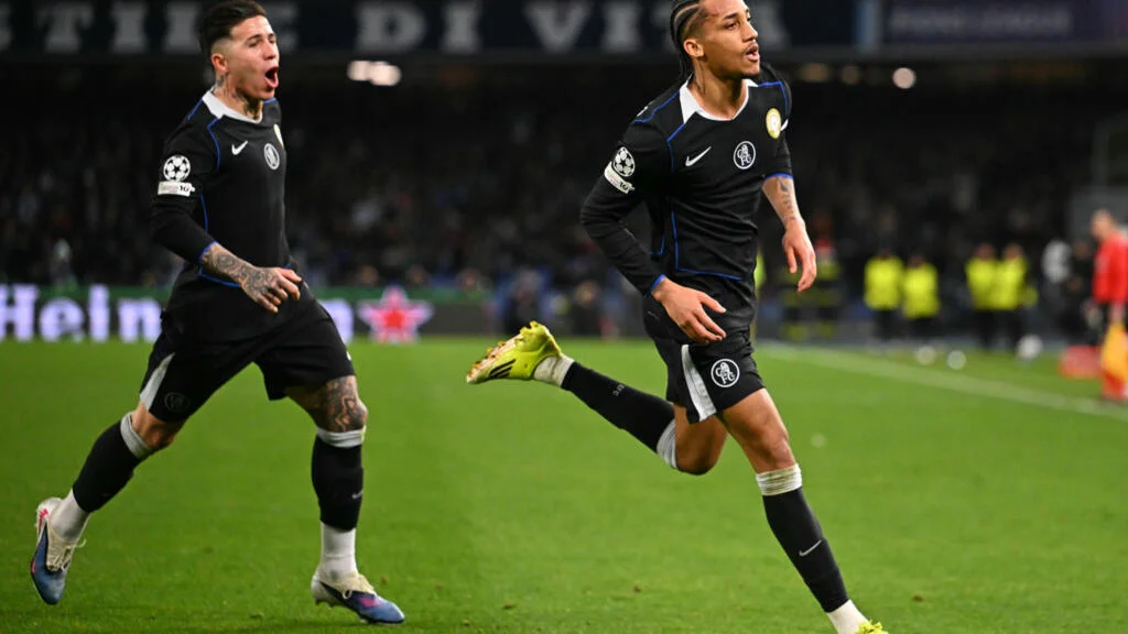 Joao Pedro double sends Chelsea into Champions League Last 16 as Napoli crash out in Naples