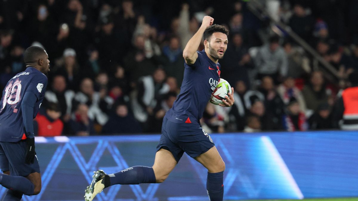 Paris Saint-Germain 3-1 Lille: Parisians fight back without Mbappe to defeat visitors and go eleven points clear at the top of Ligue 1