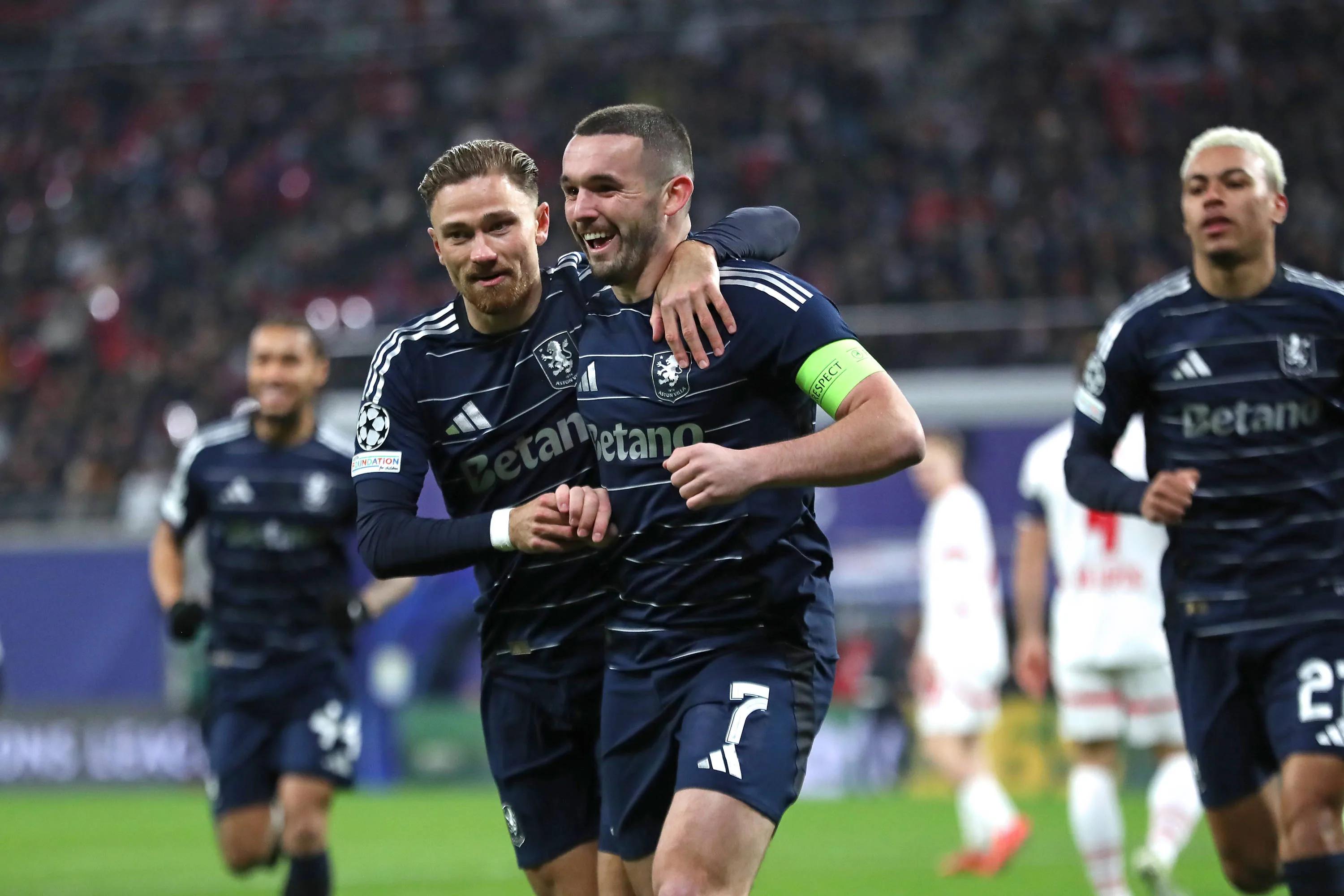 Aston Villa targeting top-eight finish in 'surreal' Champions League campaign - McGinn
