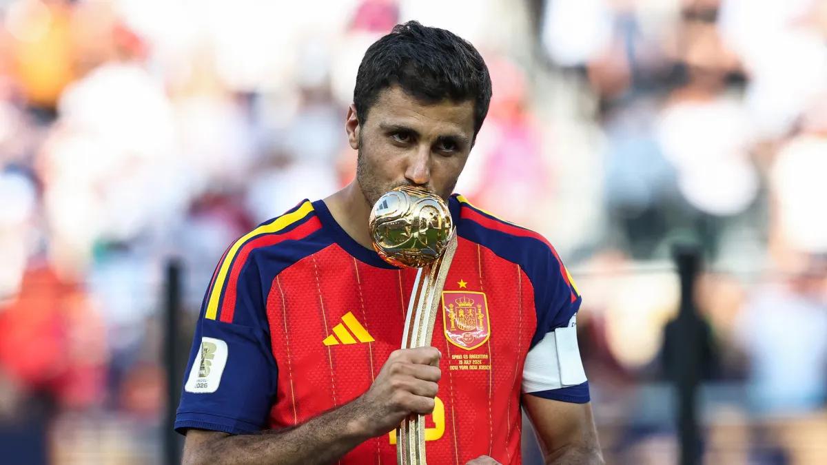 Rodri wins FIFA World Cup 2026 Golden Ball