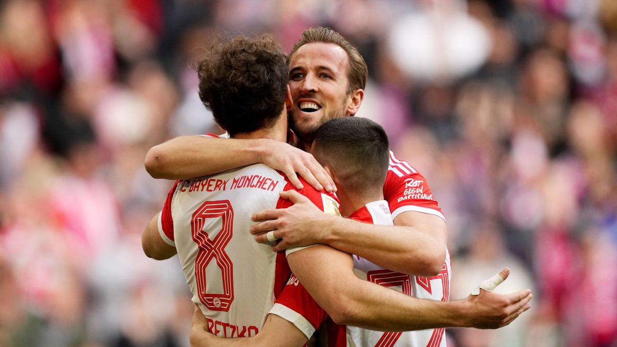 Bayern Munich 8-1 Mainz 05: Harry Kane nets a hat-trick as Champions cut gap on leaders to seven points