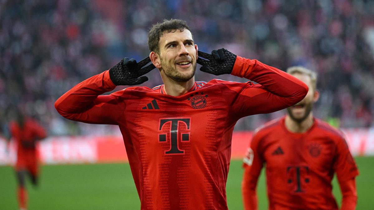 Bayern Munich 3-2 VfL Wolfsburg: Goretzka double secures win for hosts, extends Bundesliga lead
