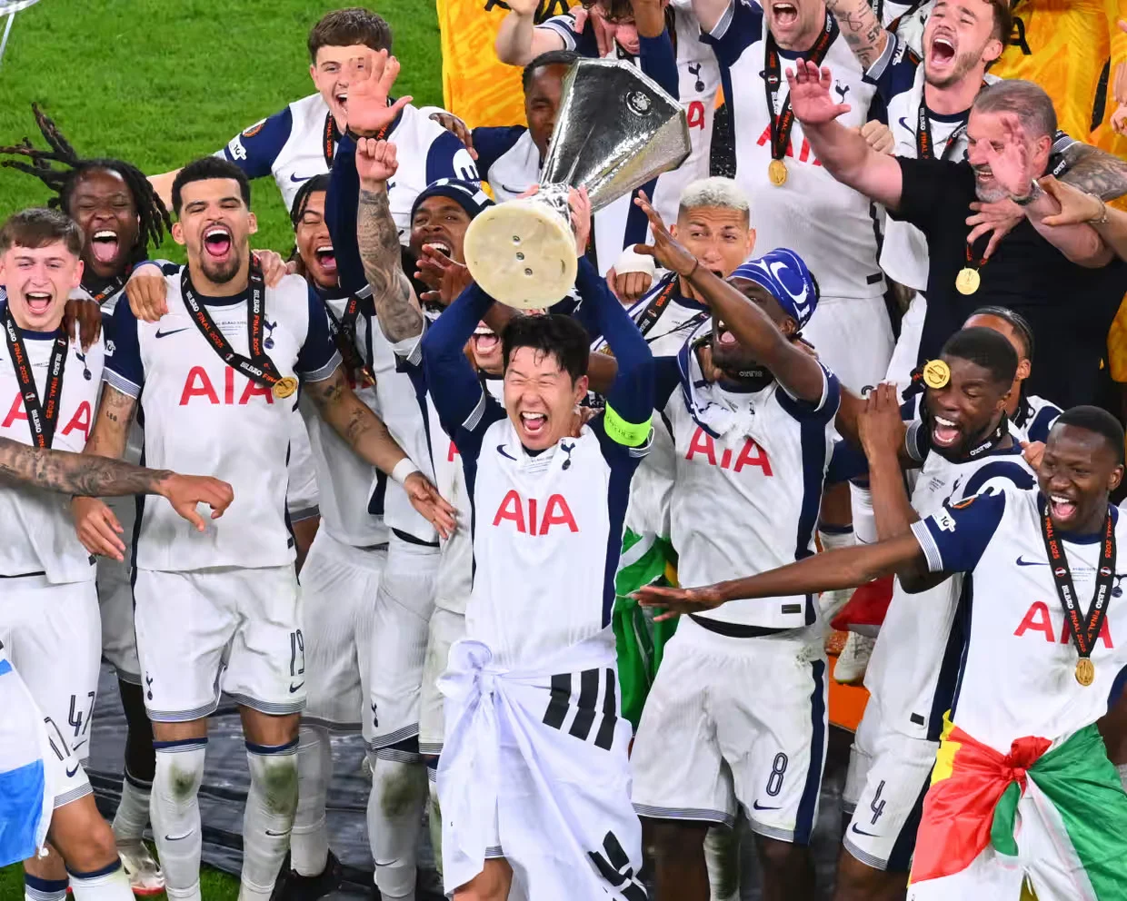 Spurs beat Manchester United in Europa League final to end 17-year trophy drought