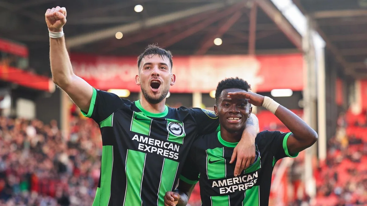 Sheffield United 0-5 Brighton: Adingra bags brace as Seagulls thrash struggling Blades