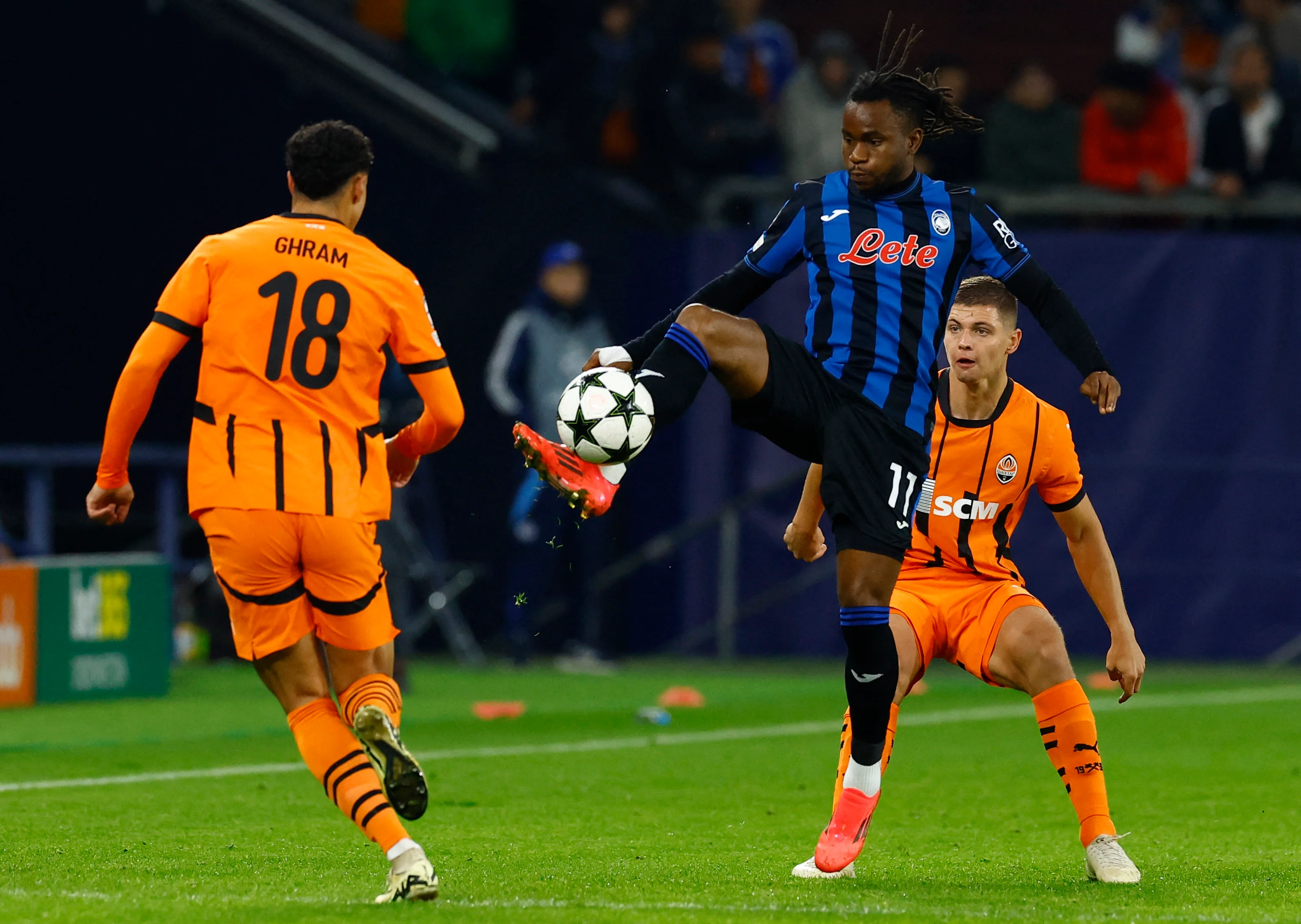 Atalanta 3-0 Shakhtar Donetsk: Lookman shines as Atalanta ease pass Shakhtar in Champions League