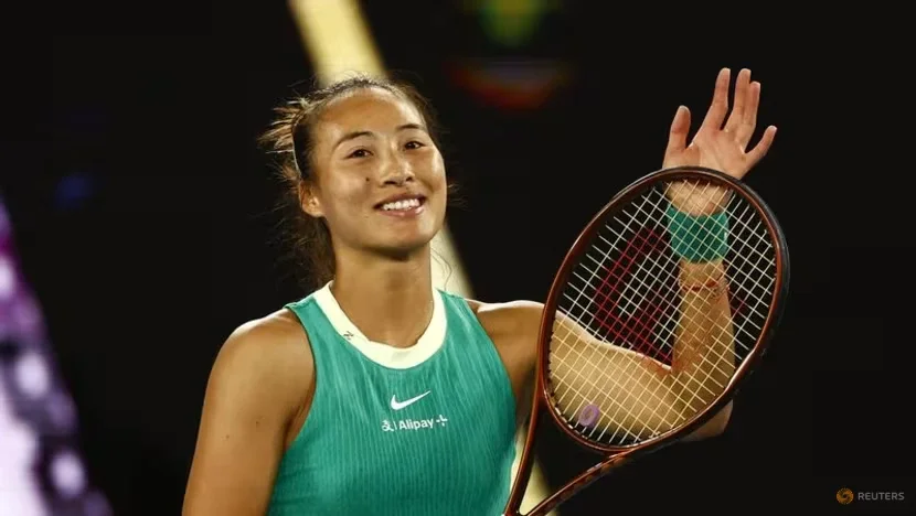 Qinwen Zheng sinks Oceane Dodin to book Melbourne quarter-final spot