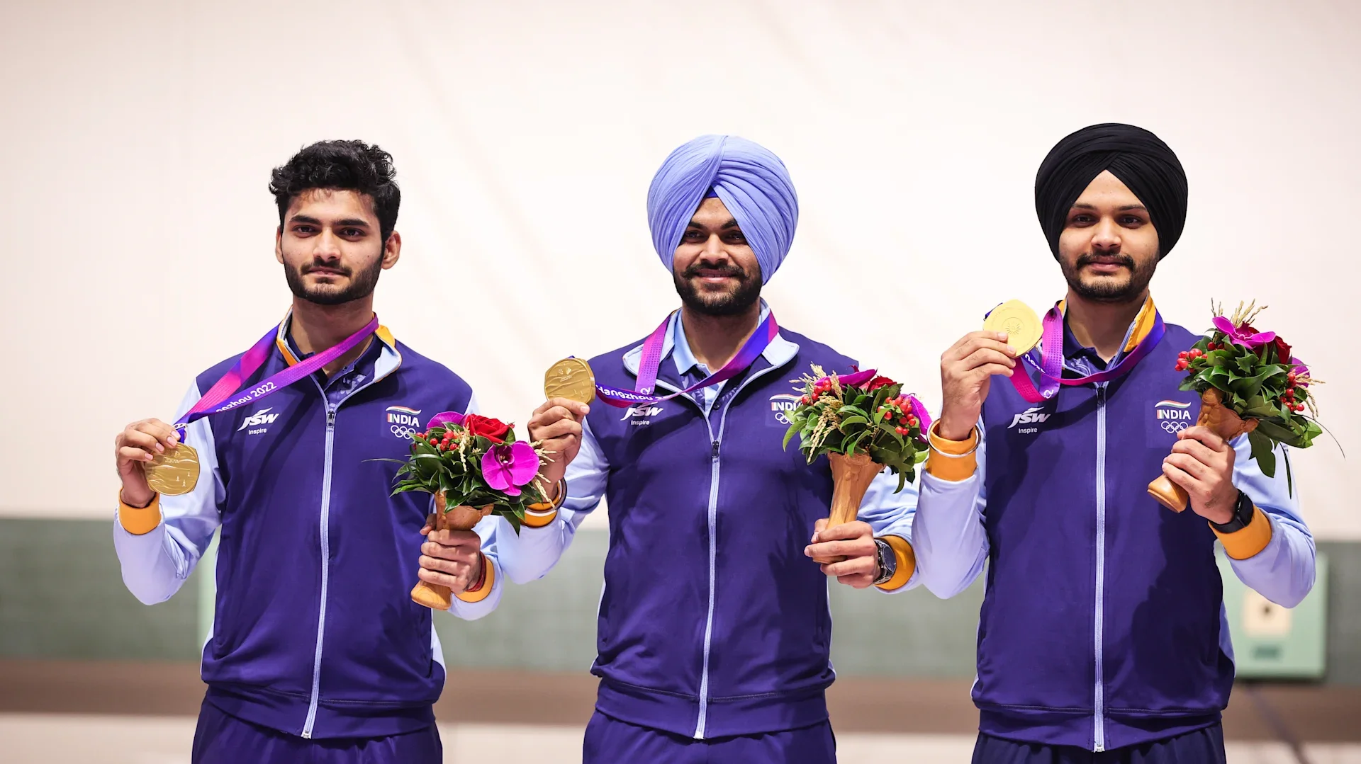 Asian Games: India’s 10m air pistol team wins gold medal