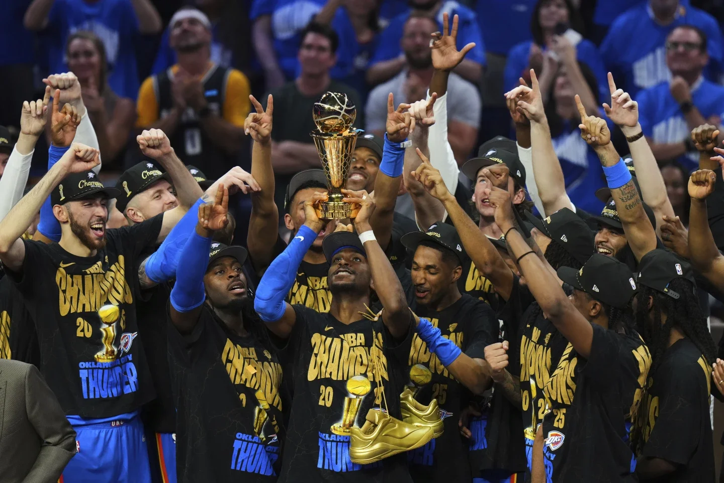Thunder Strike Gold: Oklahoma City wins first NBA Championship, SGA makes history