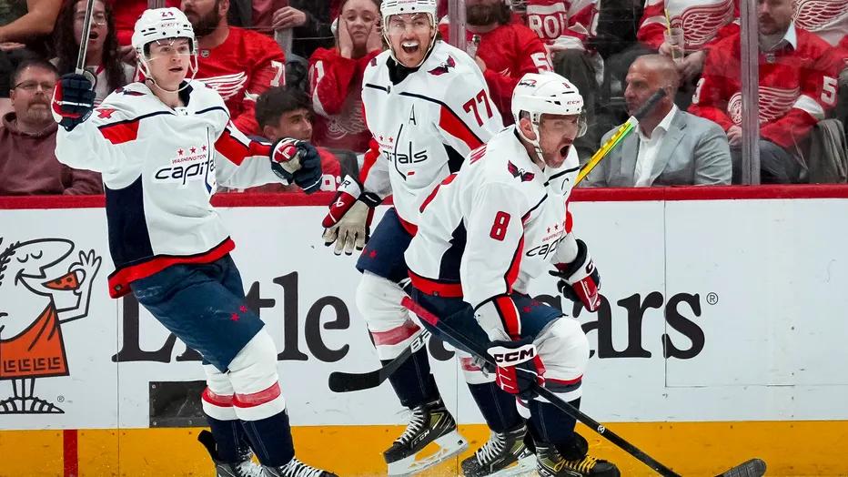 NHL roundup: Alex Ovechkin sets NHL record in Caps' victory over Red Wings