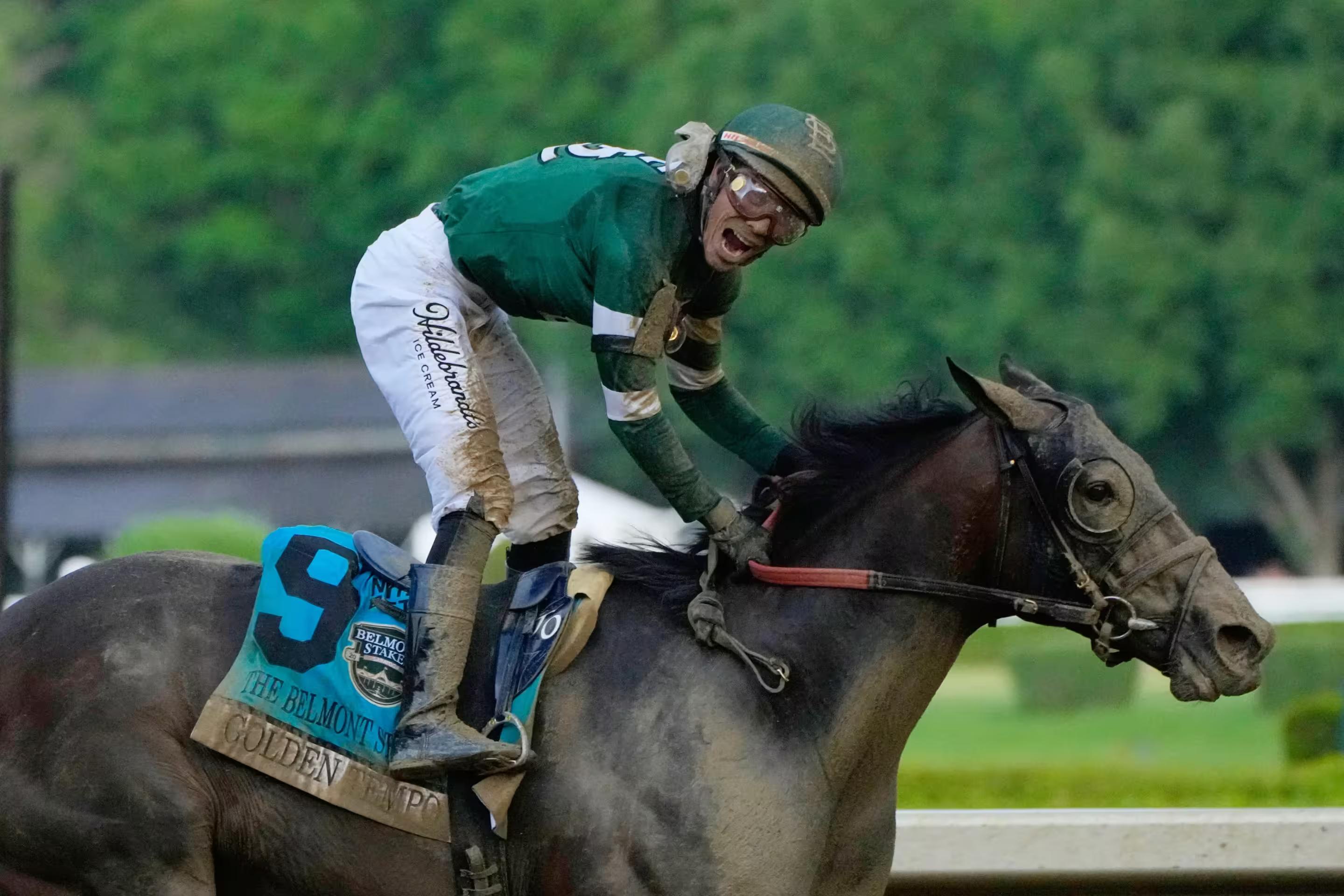 Golden Tempo wins 2026 Belmont Stakes after Kentucky Derby triumph