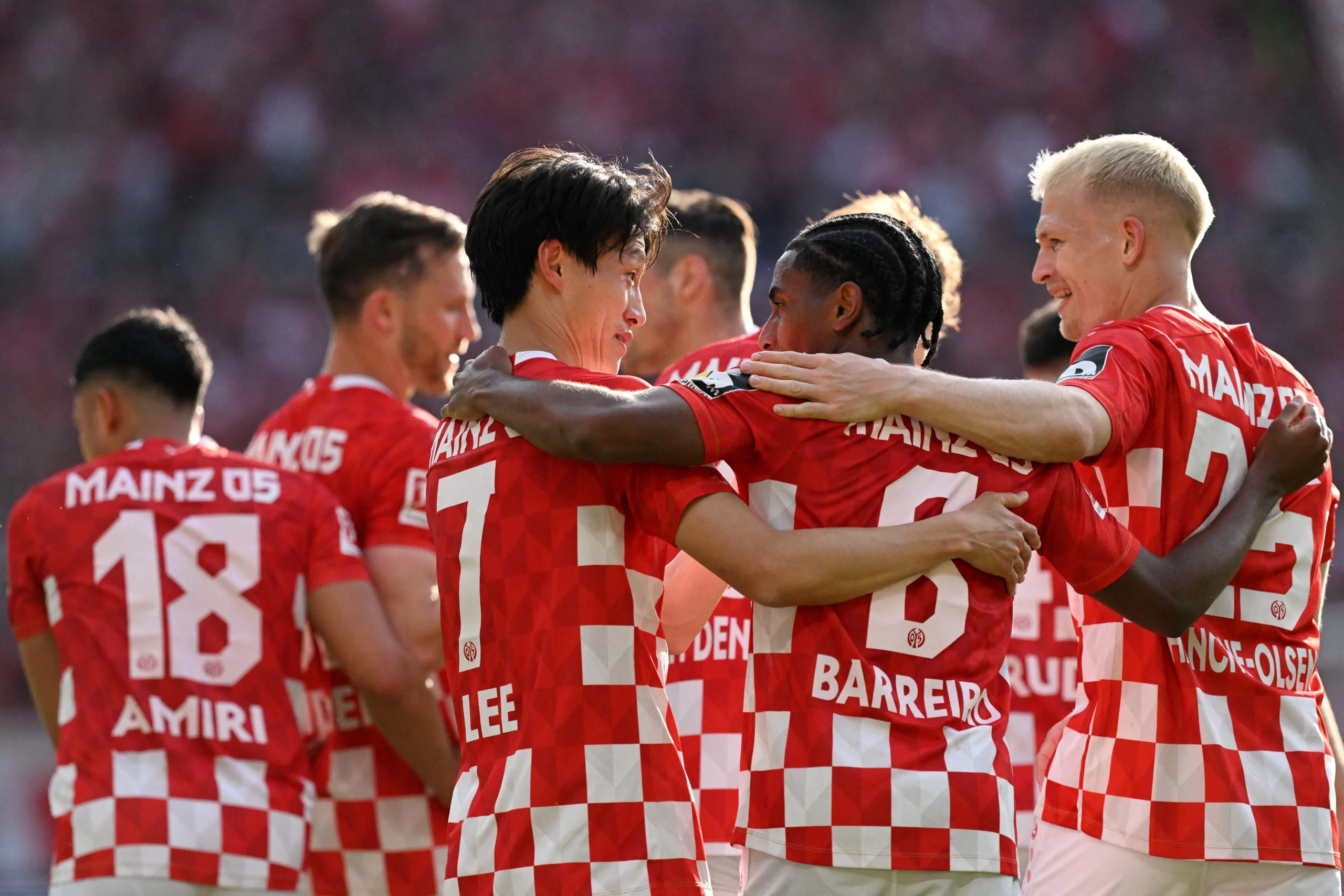 Mainz 05 3-0 Borussia Dortmund: Relegation-threatened hosts thrash Dortmund to boost survival hopes