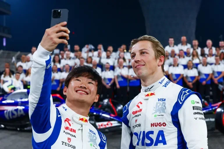 Yuki Tsunoda and Liam Lawson face uncertain futures in Red Bull F1 shake-up