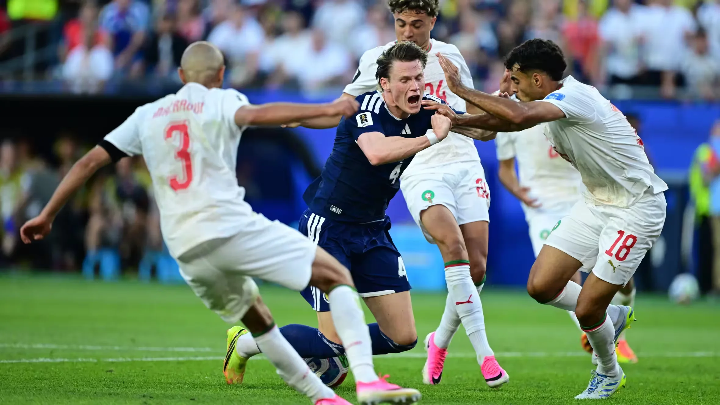 Morocco beat Scotland 1-0 in World Cup Group C clash