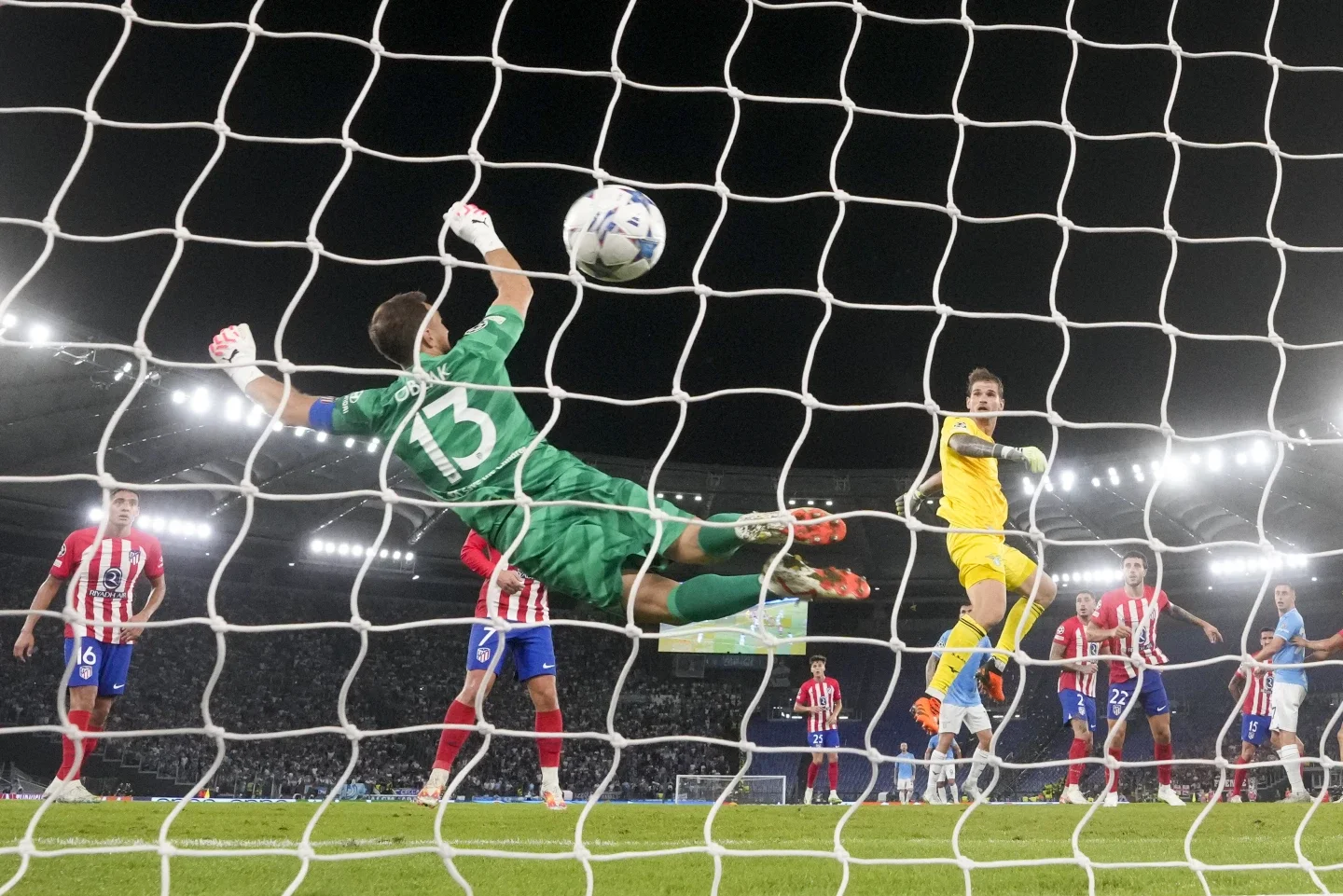 UCL: Lazio Goalkeeper scores stunning equalizer against Atletico Madrid