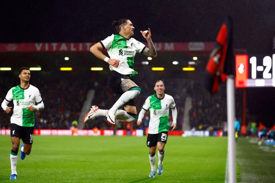 Darwin Nunez comes off the bench to score the game-winning goal, advancing the Reds to the Carabao Cup quarter-finals.