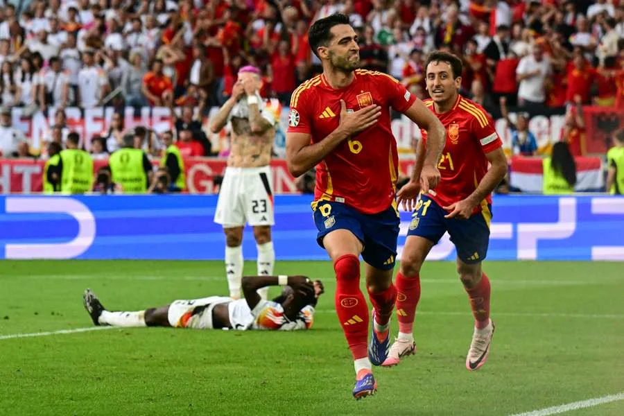 Mikel Merino the hero as Spain beat Germany in extra time to reach EURO semis