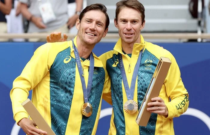 Ebden and Peers win men's doubles gold at Paris Olympics