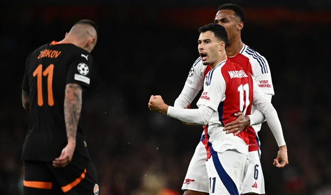 Arsenal 1-0 Shakhtar Donetsk: Arsenal secure hard-fought victory against Shakhtar Donetsk in Champions League