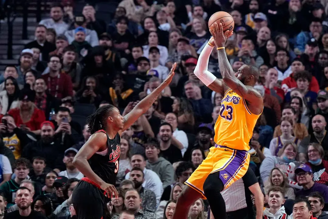 Portland Trail Blazers suffer their sixth straight loss after 107-95 defeat to Los Angeles Lakers