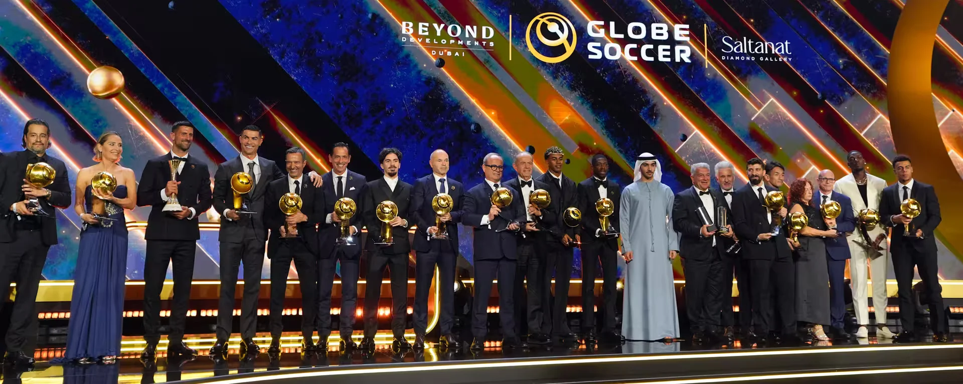 Full list of winners as PSG dominate Globe Soccer Awards night