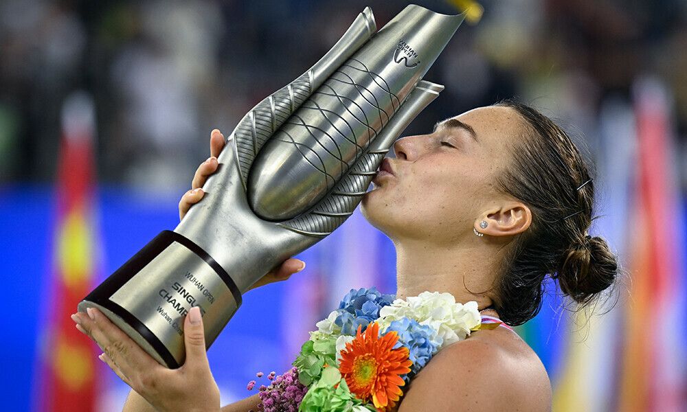 Sabalenka Triumphs Over Local Favorite Zheng to Secure Her Third Wuhan Open Title