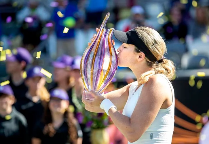 WTA roundup: Danielle Collins wins Charleston Open behind 13th win in a row