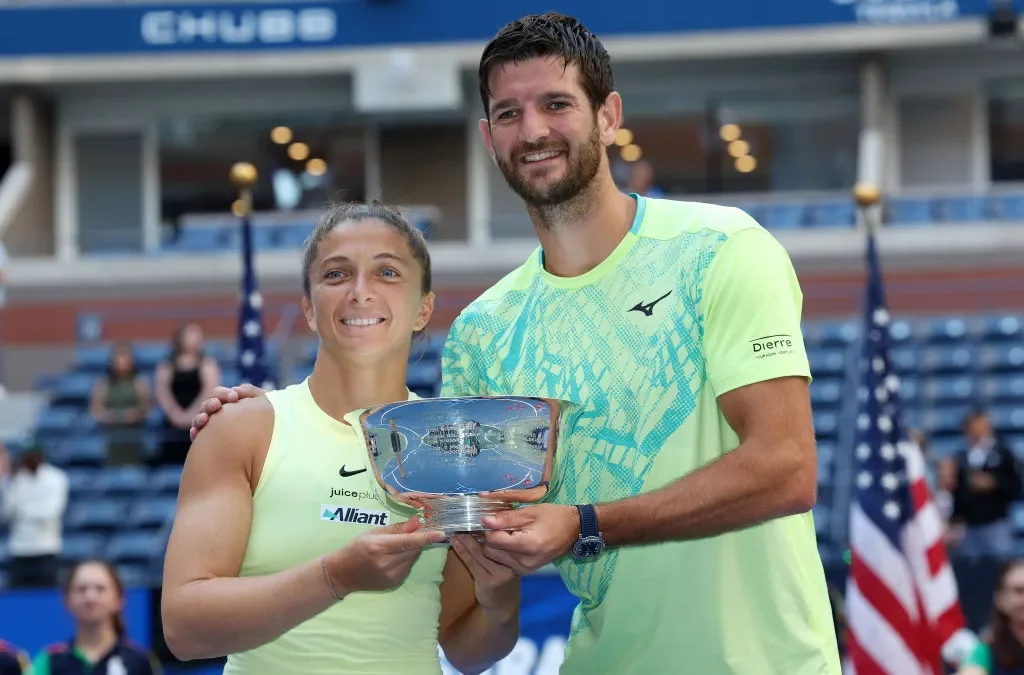 Errani and Vavassori win US Open mixed doubles title