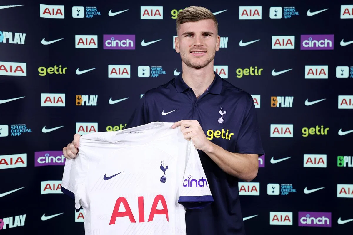Tottenham complete loan signing of Timo Werner from Leipzig until end of season