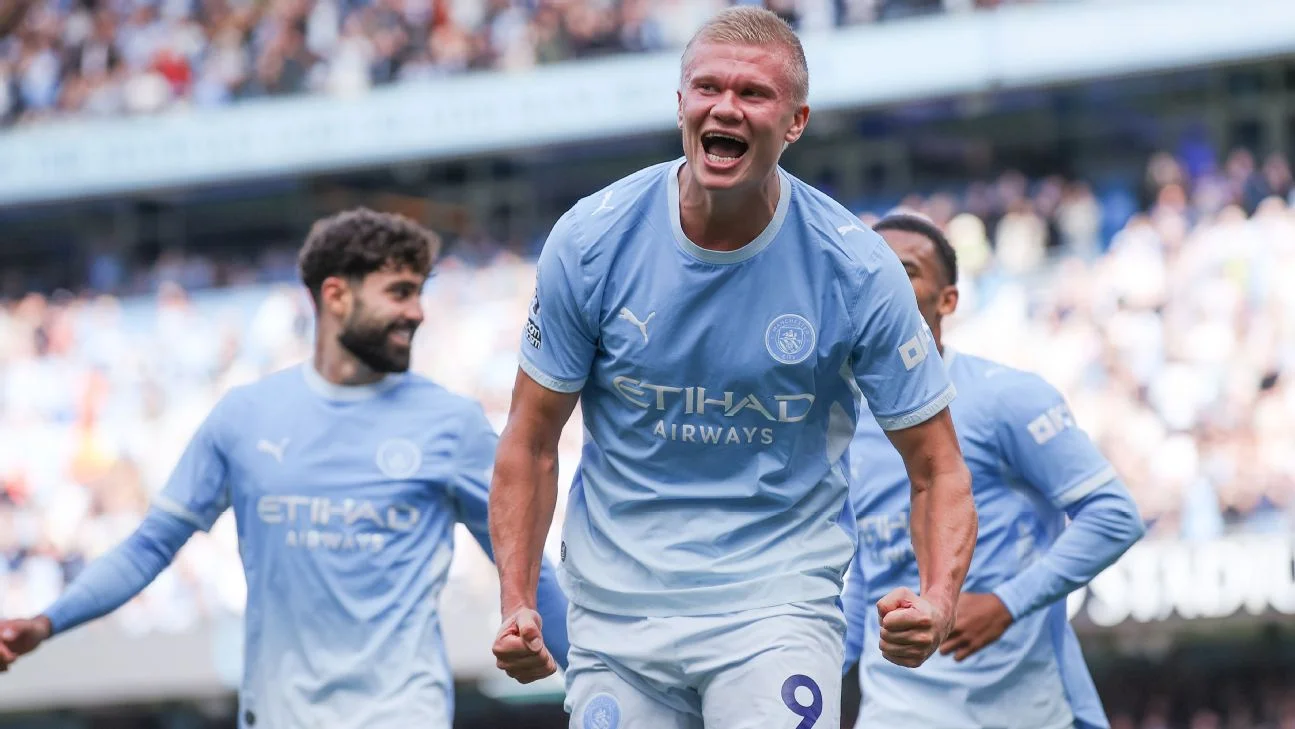 Haaland Header Sends Man City Top After Coventry 1-0 Win