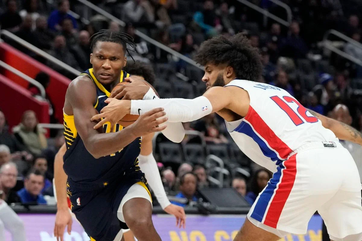 Pacers hand Pistons their 20th consecutive loss