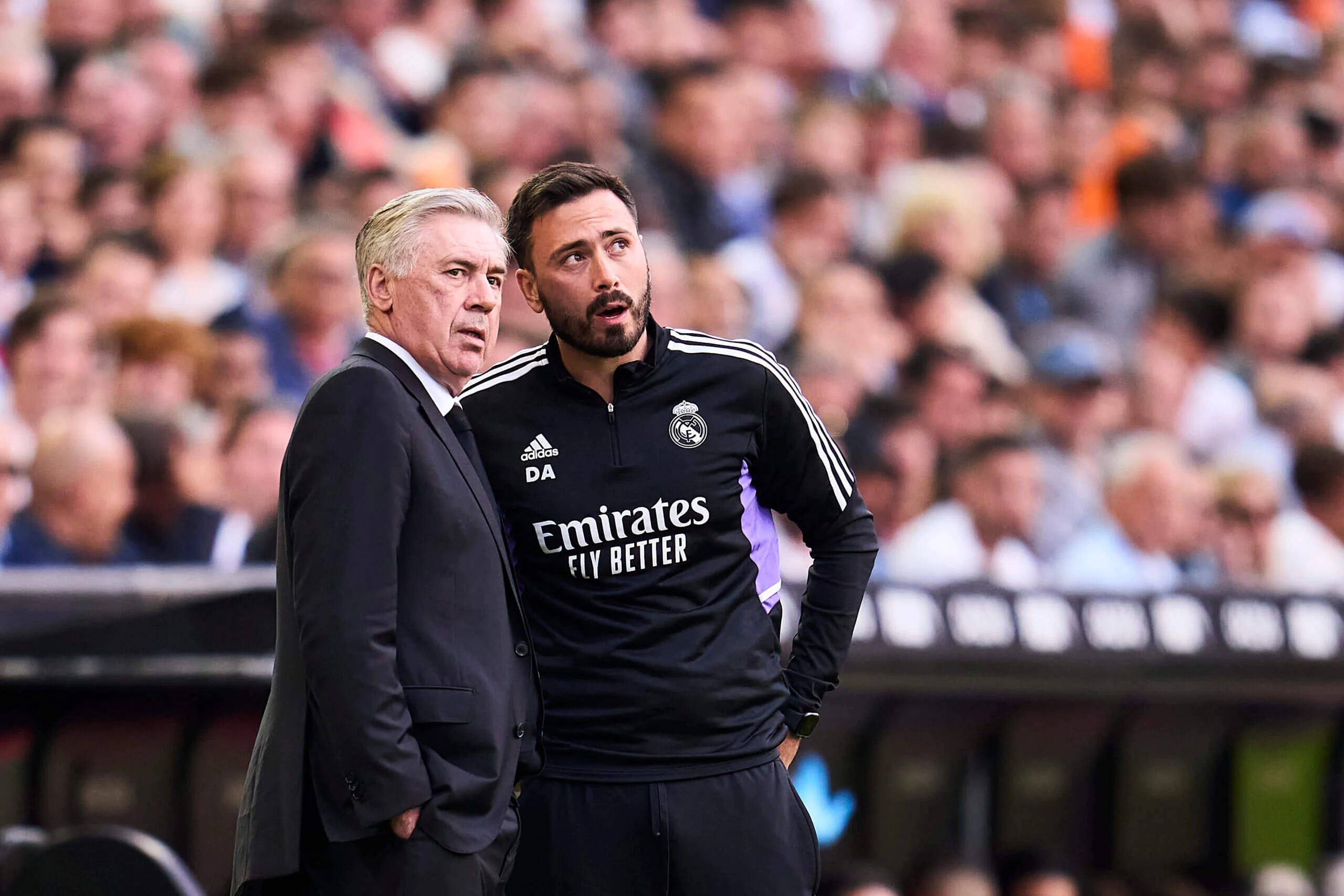 Real Madrid assistant coach Davide Ancelotti rejects Leicester