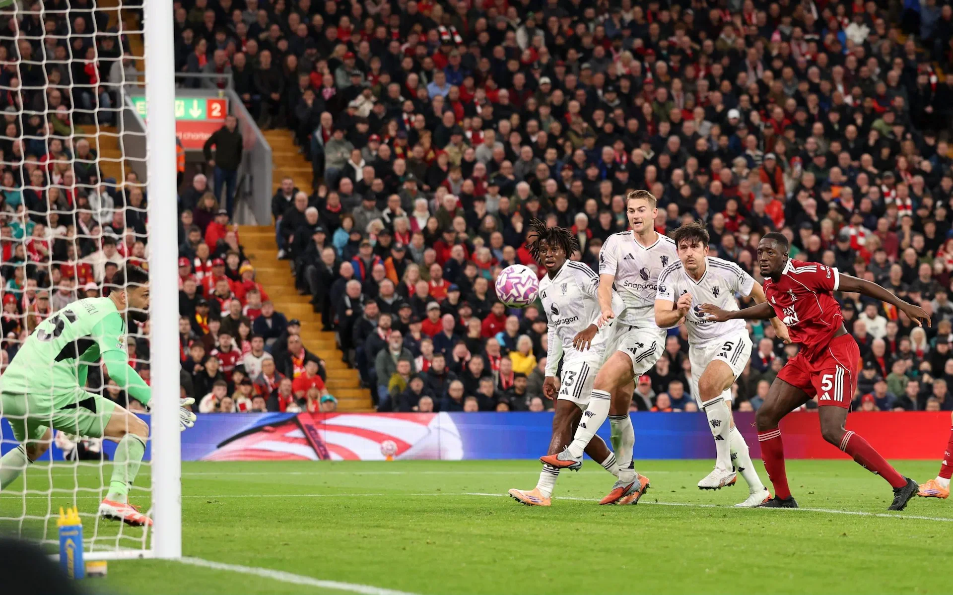 Liverpool 1-2 Manchester United: Maguire’s late header deepens Reds’ crisis