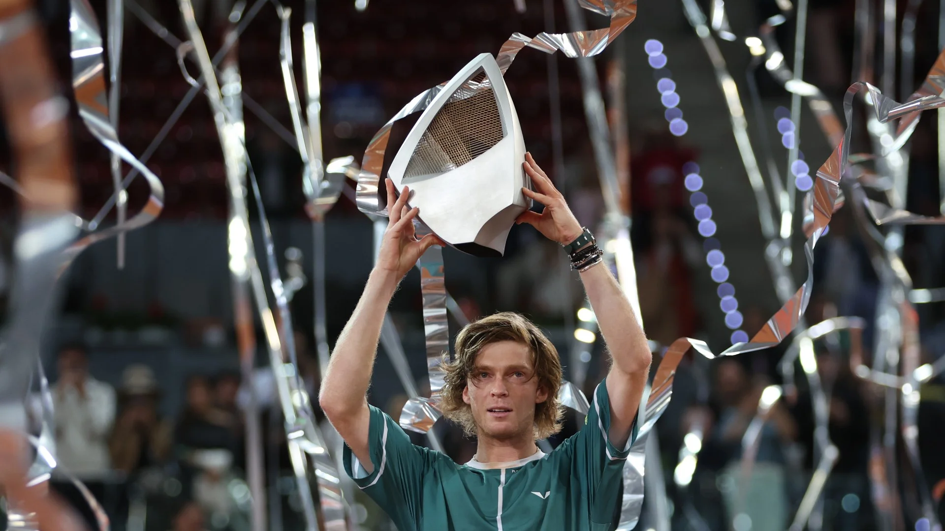 Andrey Rublev defeats Felix Auger-Aliassime to win Madrid Open title