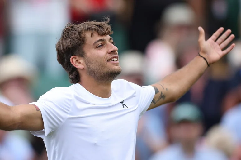 Flavio Cobolli stuns Marin Cilic to book Wimbledon Quarterfinal spot