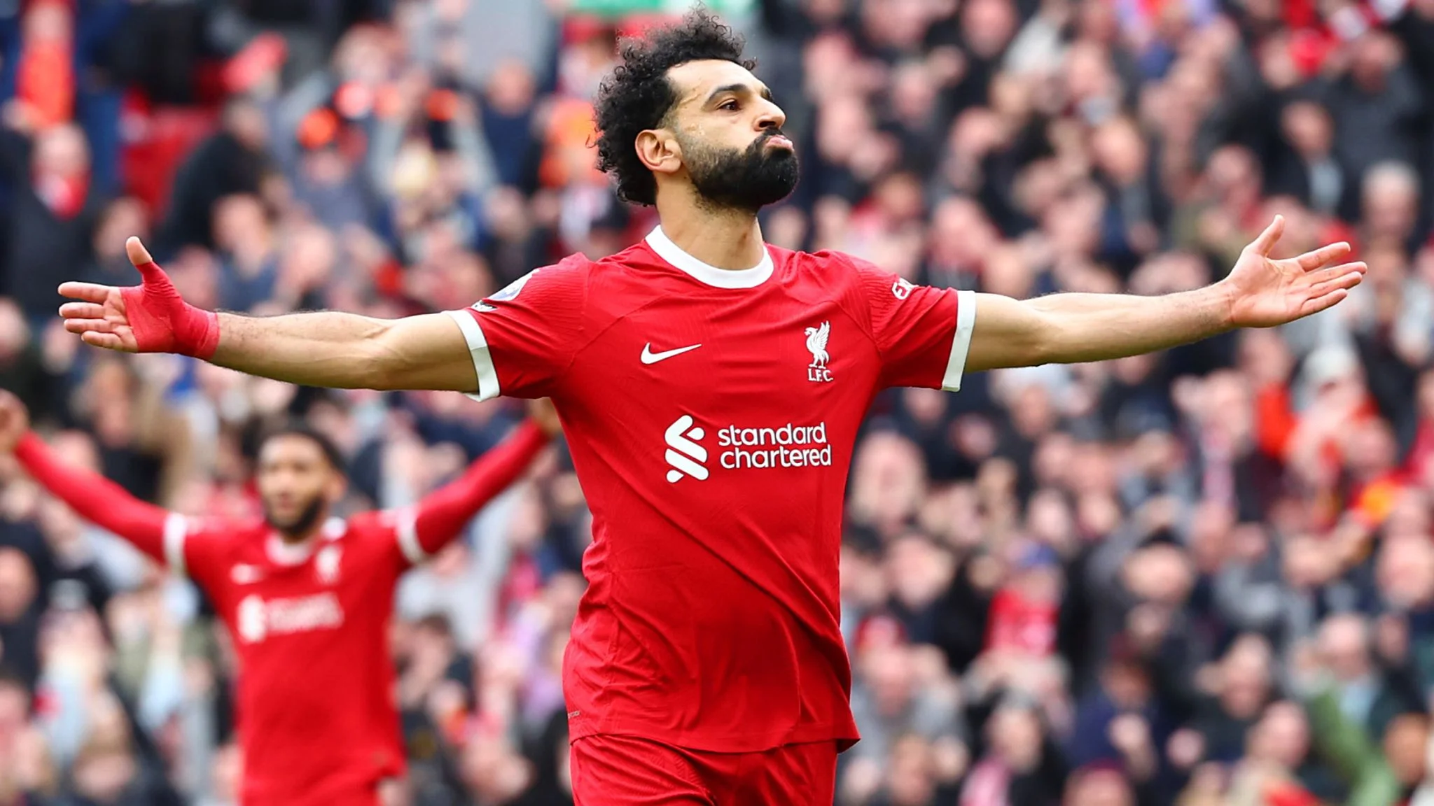 Liverpool 2-1 Brighton: Reds go top after comeback win over Seagulls