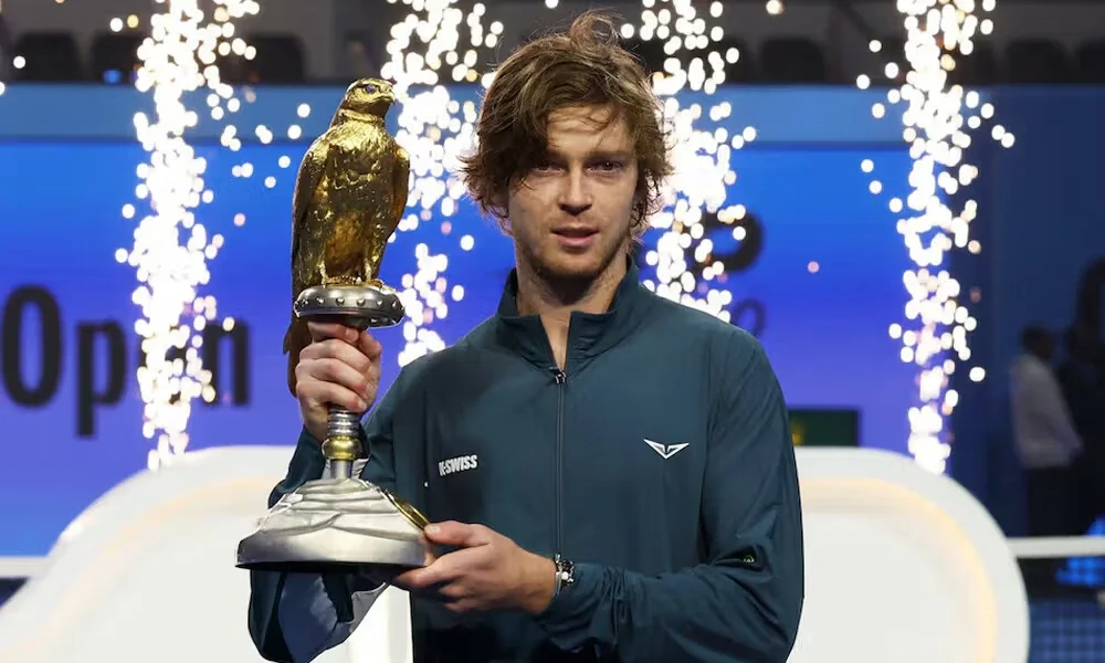 ATP roundup: Andrey Rublev claims second Qatar Open title, Sebastian Baez eyes Rio Open repeat
