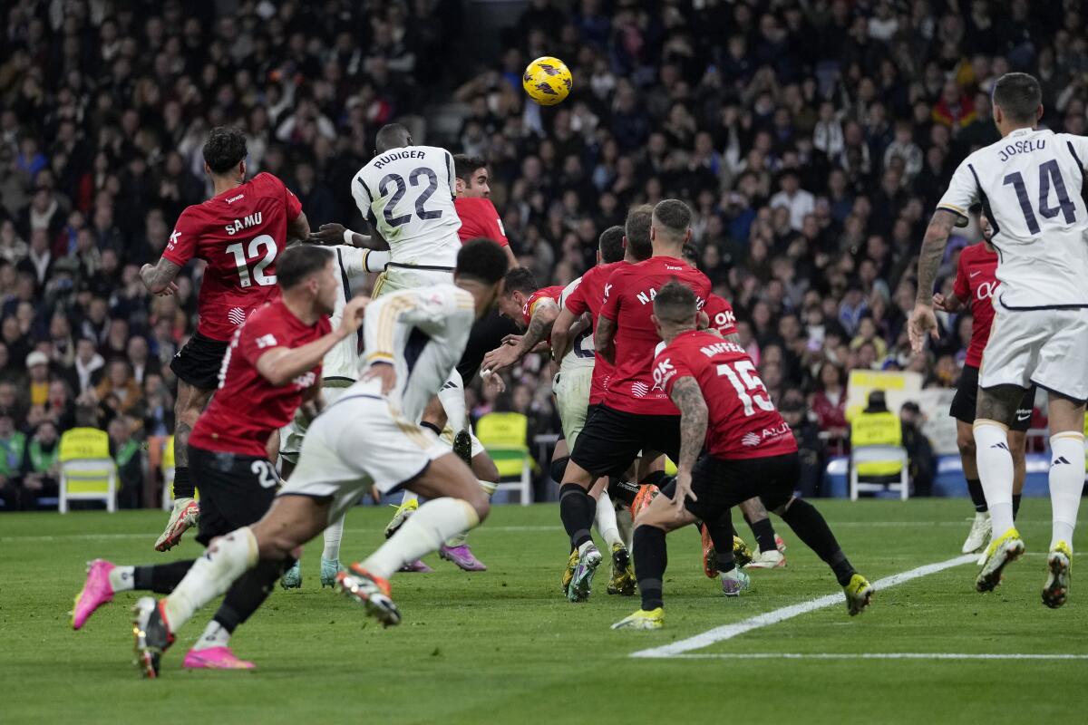 Real Madrid 1-0 Mallorca: Rudiger fires Los Blancos to narrow victory