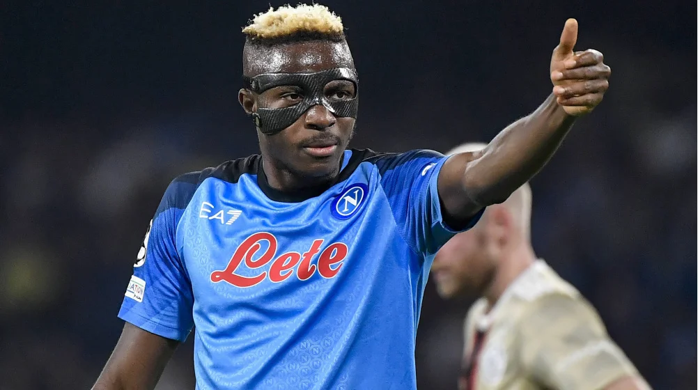 Victor Osimhen signs Napoli contact extension till 2026