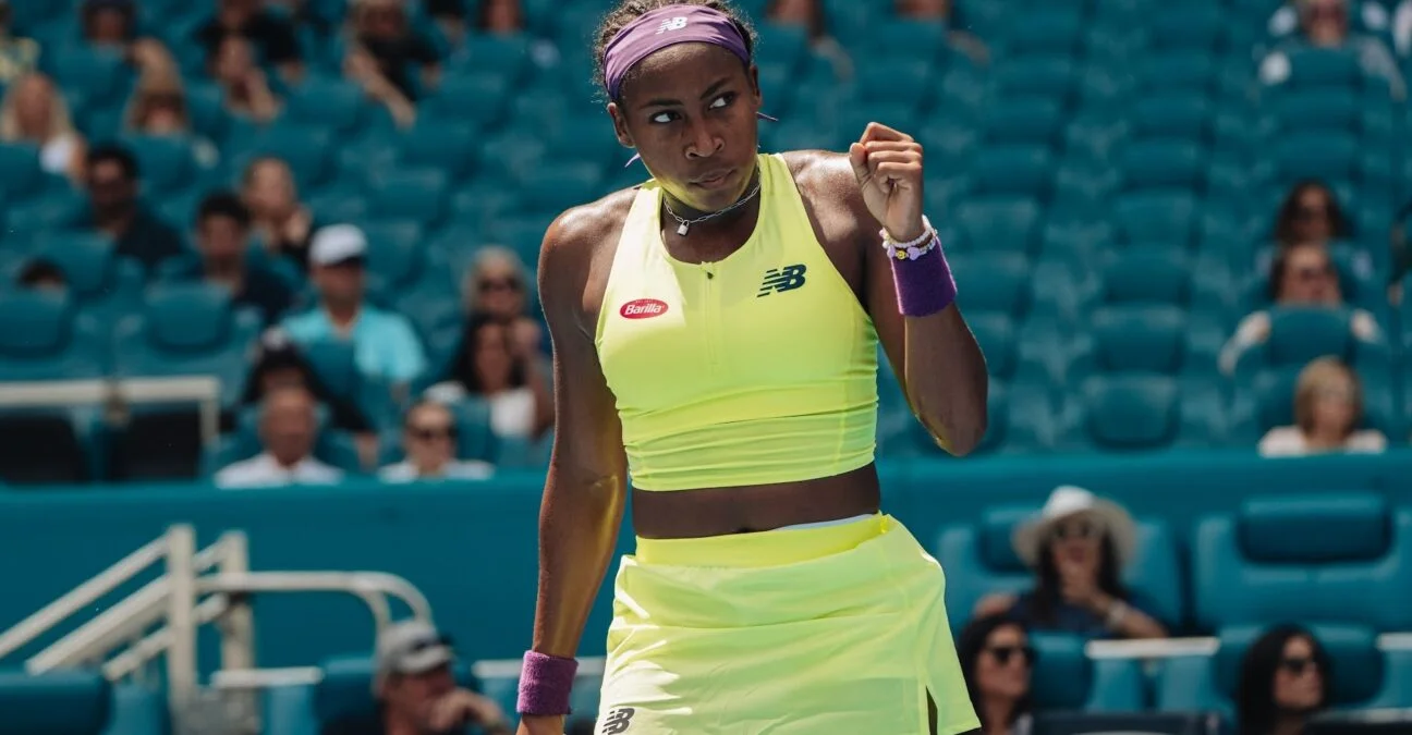 Coco Gauff reaches Miami Open fourth round despite slow start